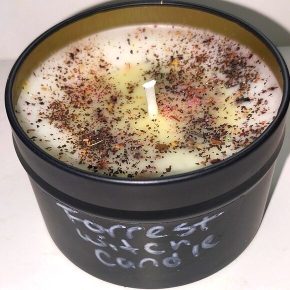 Hand crafted limited edition "Forrest Witch" Zen-Me candle - Picture 4 of 7